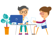 image je r&eacute;alise un entretien information retraite